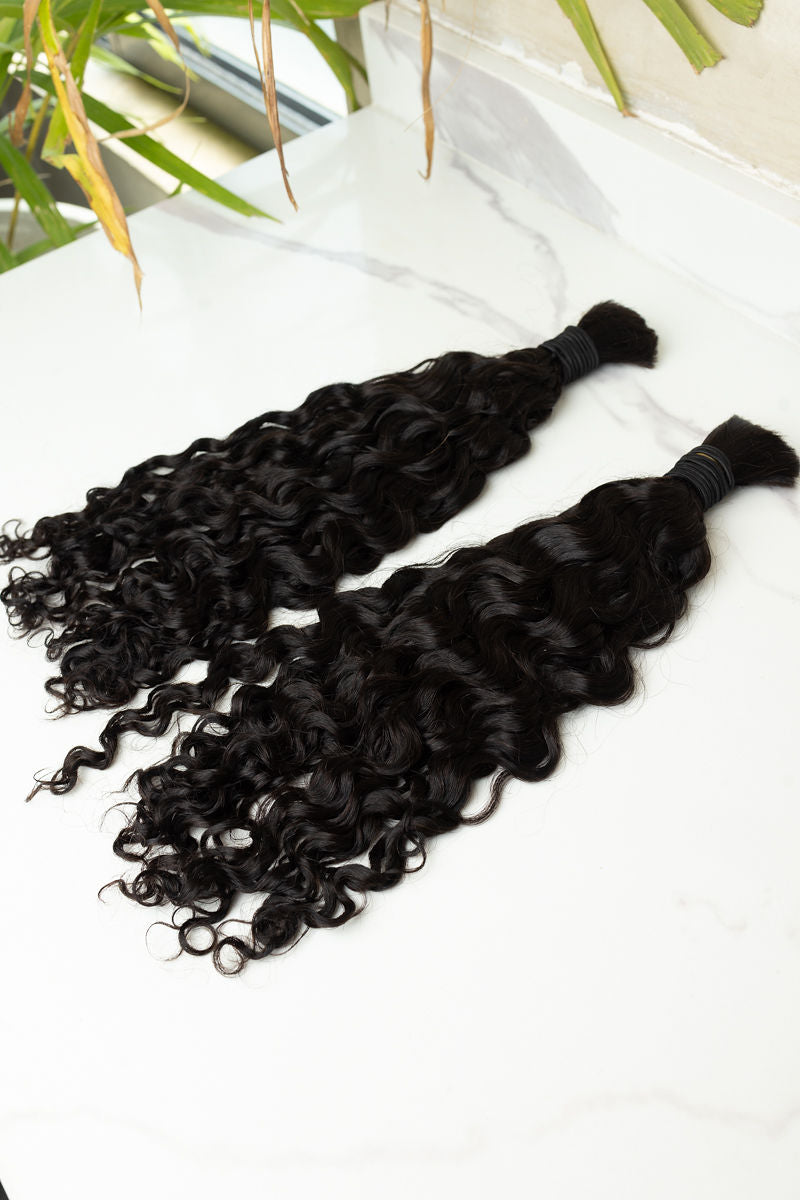 Water Wave 18-inch Braiding Hair Bundle