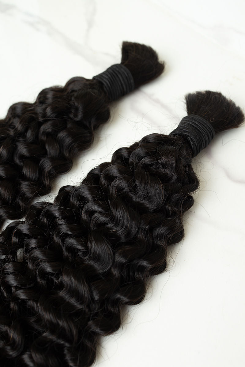 Jerry Curl 18-inch Braiding Hair Bundle